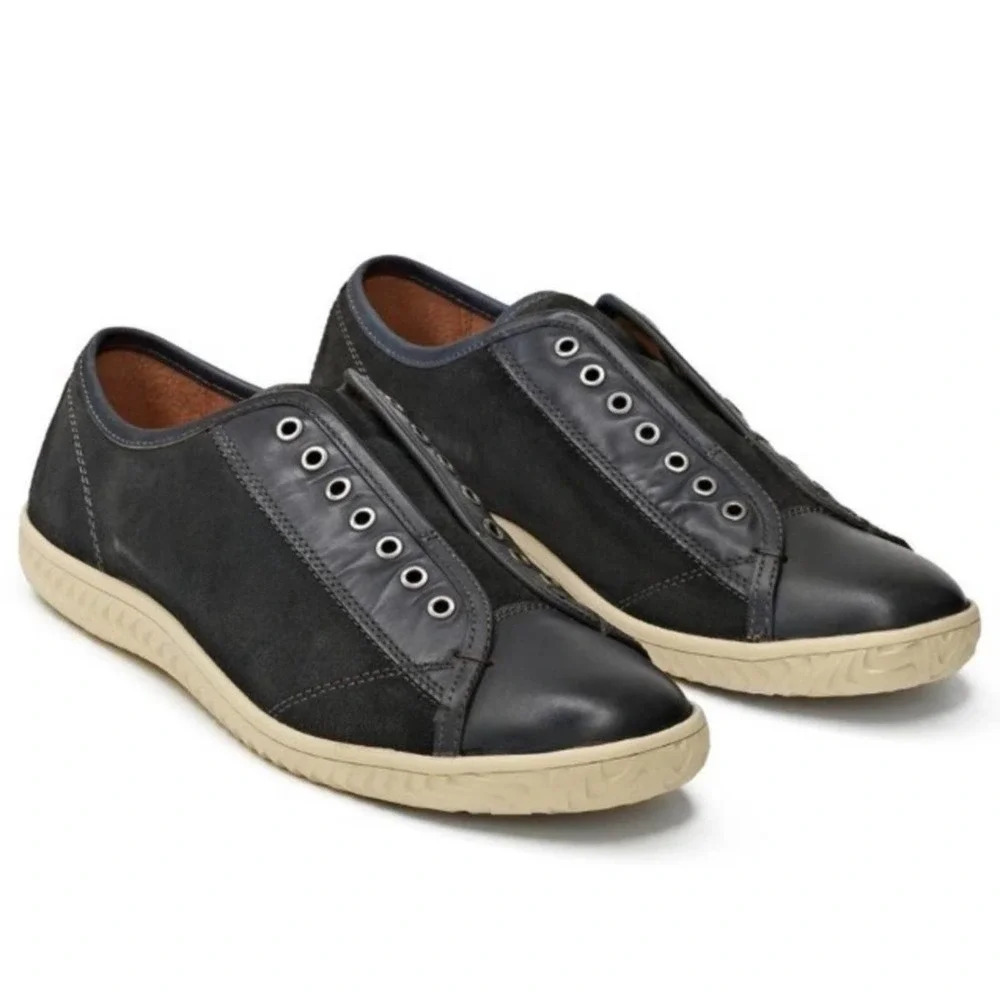 John Varvatos Star‎ H Low Top Laceless Sneaker 7.5